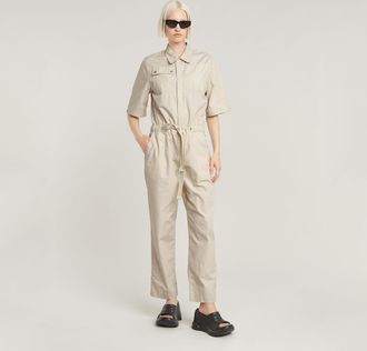 G-Star Army Jumpsuit - Wit - Dames