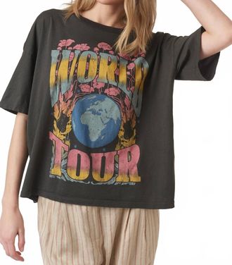 Bloomingdale's World Tour Top In Vintage Black