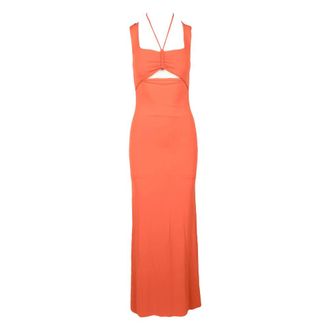Patrizia Pepe abito donna - Dames - Feestkleedjes - Oranje - L - Kleedjes