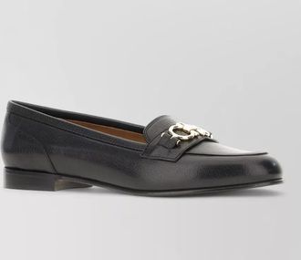 Ferragamo leather loafers