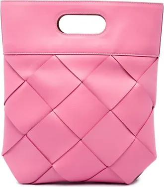 Bottega Veneta Pre-owned Bottega Veneta Medium Leather Maxi Intrecciato Slip Tote Ladies VZY4B222ZOJU5KJK