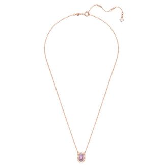Swarovski Millenia Octagon-Cut Ketting - Dames - Kettingen - Geel - ONE Size - Accessoires
