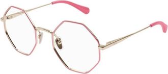 Chlo&eacute; Authentieke Bril met Topkwaliteit - Dames - Brillen - Roze - 47 MM - Accessoires
