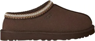 UGG Tasman II Slipper - Heren - Pantoffels - Bruin - 45 EU - Leer - Schoenen