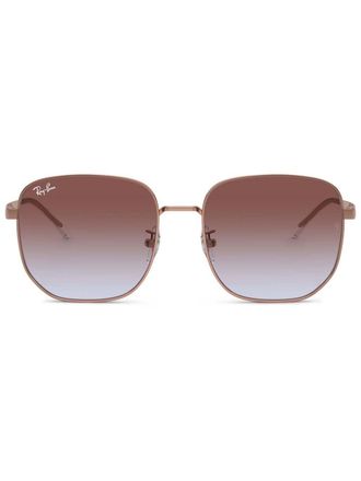 Ray-Ban Zonnebril met geometrisch montuur - Roze