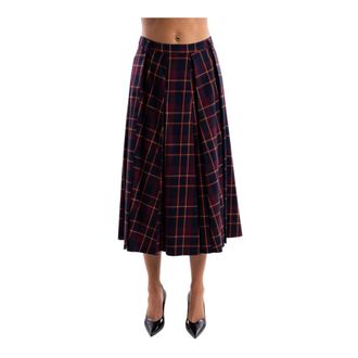 5 Progress Gonna Lunga Tartan - - Skirts - Donna - Multicolore - S