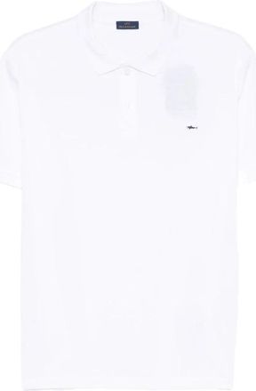 Paul & Shark Witte korte mouw klassieke kraag trui - Heren - Polos - Wit - 4XL - Tops