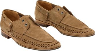John Varvatos Merida Boat Shoe in Wood Brown at Nordstrom, Size 11.5