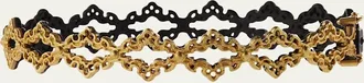 Armenta Old World Open Scroll Huggie Bracelet