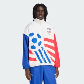 adidas Mens adidas USA 94 Graphic Woven Track Top