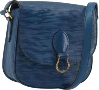 Louis Vuitton Pre-owned Cross Body Bags, female, Blue, Size: ONE SIZE Pre-owned Vintage Epi Shoulder Bag