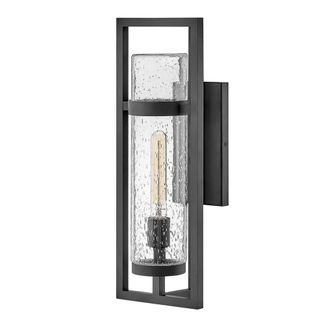Netlighting Cordillera 1 Light Outdoor Wall Light Black IP44