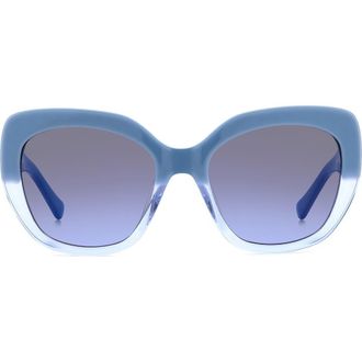 Kate Spade New York winslet 55mm gradient round sunglasses in 0Pjp-Gb at Nordstrom Rack
