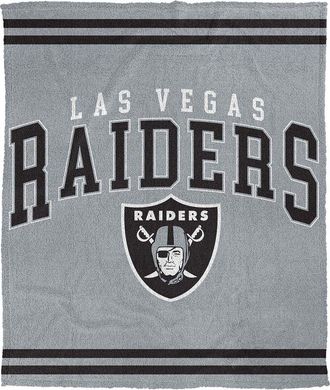 Pegasus Sports Las Vegas Raiders Nfl Team Classic Logo Fleece Blanket