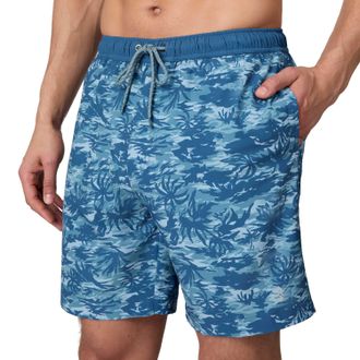 Free Country Mens Surf Camo Swim Short