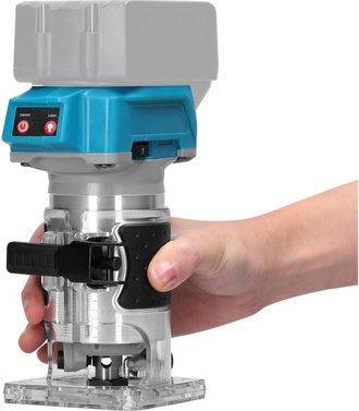 OEM M&aacute;quina De Corte Sin Escobillas Alimentada Por Bater&iacute;a De Litio, M&aacute;quina Ranuradora Recargable, Herramienta Para Taladrar Paneles De Madera, Apta Para