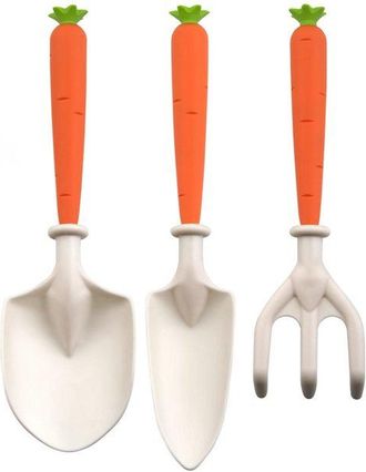 OEM Juego De 3 Piezas, Herramientas Combinadas, Naranja, Pl&aacute;stico, Paleta De Plantar, Paleta De Jard&iacute;n, Para Tierra, Plantar, Cavar, Trasplantar