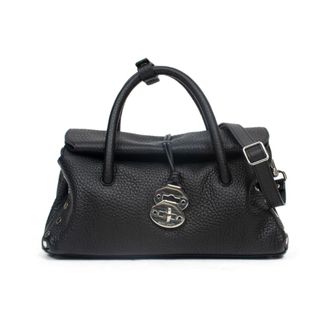 Zanellato Dames, Tassen, Zwart, Maat: ONE Size Leer