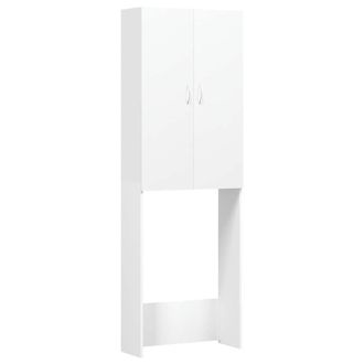 vidaXL Armario De Lavadora Blanco 64x25,5x190 Cm Vidaxl