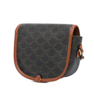 Celine Pre-owned Cross Body Bags, female, Brown, Size: ONE SIZE Pre-owned Fabric Crossbody Bag