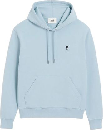 Ami Felpa Ami de Coeur con cappuccio - Blu