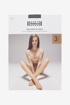 Wolford 3er-Set Strumpfhose Satin Touch 20