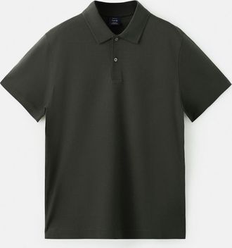 Mango Polo maglia sottile 100% cotone cioccolato - Uomo - XXL - MANGO MAN