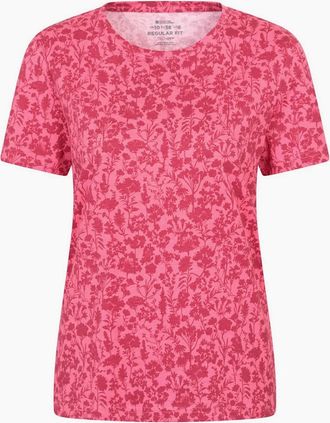 Mountain Warehouse Womens Mountain Warehouse Womens/Ladies Floral T-Shirt - Pink - Size: 18