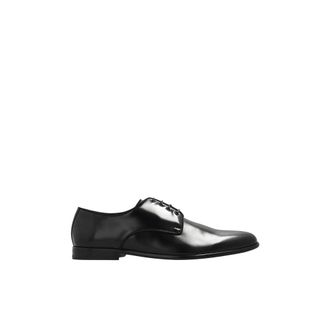 Dolce & Gabbana Leren Derby Schoenen - Heren - Nette schoenen - Zwart - 40 EU - Leer - Schoenen