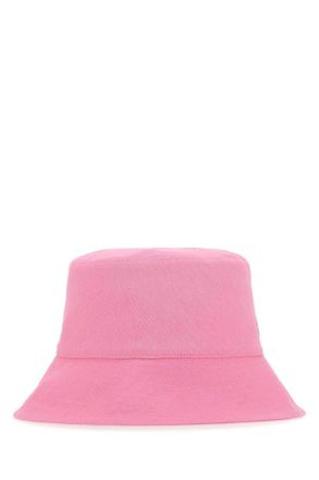 Nanushka Womens Pink Cotton Hat Exterior: Organic Cappelli E Fasce Per Capelli