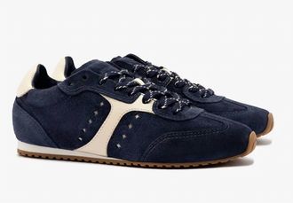 Larroude Womens Stella Sneaker In Navy