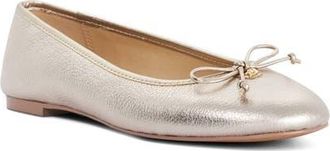 Dune London Helenne Ballet Flat in Gold at Nordstrom, Size 8.5Us