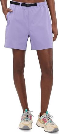 Mountain Hardwear Rockrydgetm Shorts Womens Shorts Harbor Violet : LG 5, Cotton/Elastane/Nylon
