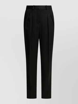 Loulou Studio tailored trousers pleated front belt loops