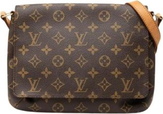 Louis Vuitton Pre-owned Cross Body Bags, female, Brown, Size: ONE SIZE Pre-owned Vintage Cross Body Bag