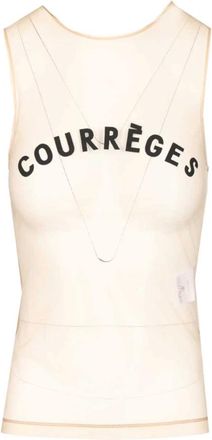 Courr&egrave;ges Mujer, Camisetas, Blanco, Talla: S