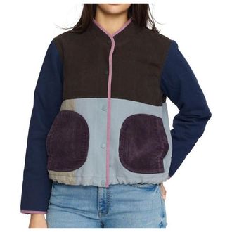 Selfhood Quilted Patchwork Jacket Freizeitjacke f&uuml;r Damen | bunt