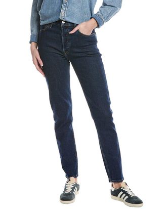 Re/Done Re/Done Dark Rinse High-Rise Skinny Jean