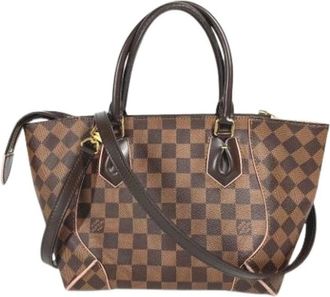 Louis Vuitton Borsa a spalla Pre-owned in tela Damier - - Pre-owned - Donna - Marrone - ONE SIZE