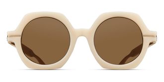 Matsuda M2072 MW-BG Mens Sunglasses White Size 48