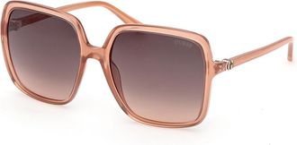 Guess GU00280 44B Womens Sunglasses Orange Size 57