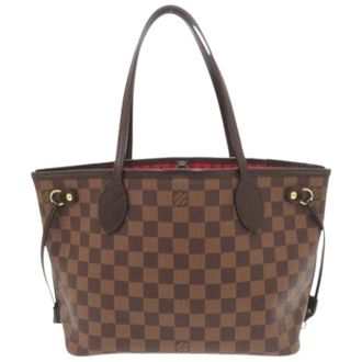 Louis Vuitton Bolso Tote de Lona Pre-owned - Pre-owned - Mujer - Marr&oacute;n - ONE SIZE