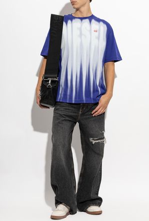 Diesel T-shirt T-BOXT-AA1, Mens, Navy Blue
