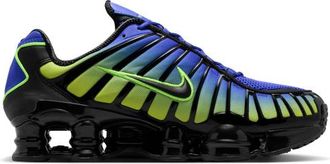 Nike Mens Shox TL - Basketball Shoes Black/Lapis/Volt Ice Size 10.0
