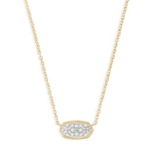 Kendra Scott Elisa Necklace In Gold & Silver Filigree