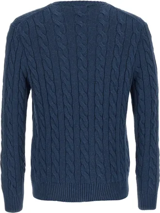 Polo Ralph Lauren Cable-Knit Cotton Sweater - Navy