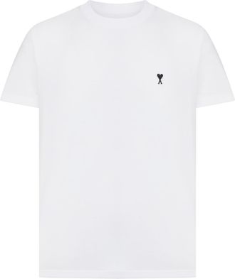 Ami AMI DE COEUR T-SHIRT IN ORGANIC COTTON JERSEY - Ami Paris - Man