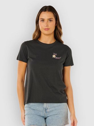 Rip Curl Tide Line Standard Camiseta negro