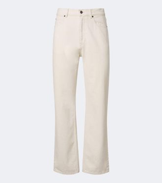 The Row Vanya straight jeans