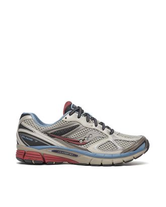 Saucony Taupe Black Progrid Guide 7 Sneakers
